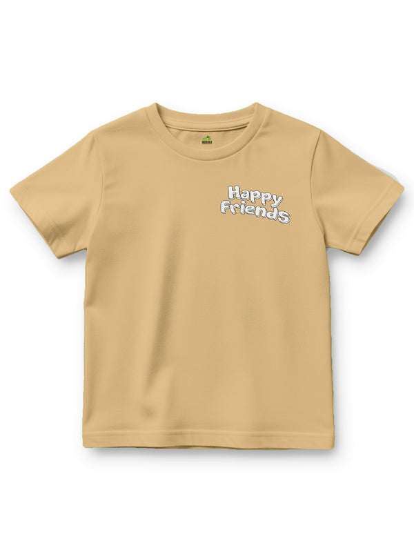 Happy Friends Colour Your T-Shirt - Cream Blush