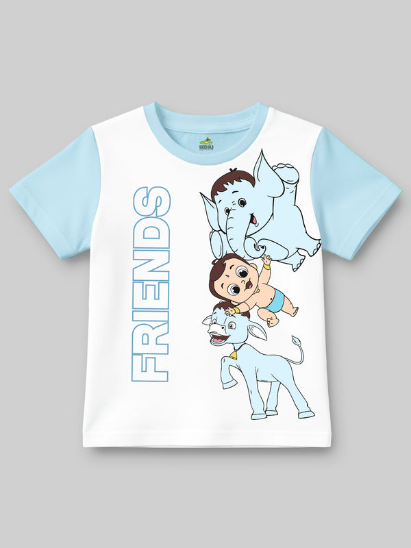 Boys Printed Short Sleeves T-shirt