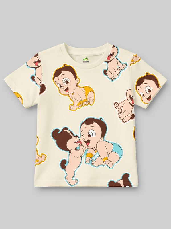 Boys Printed Short Sleeves T-shirt