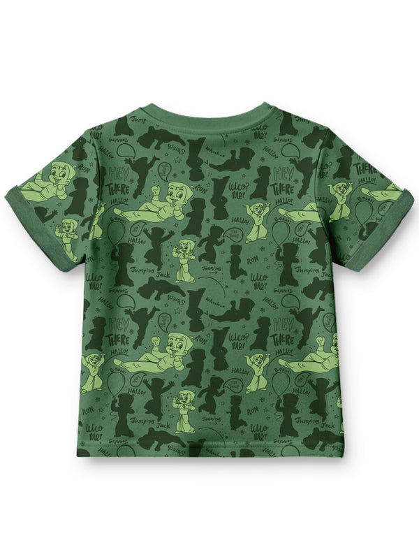 Chhota Bheem Graphic Printed Round Neck Cotton T-shirt