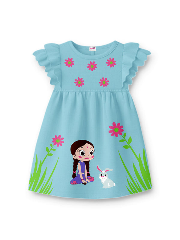 Chutki in the Garden – Blue Frocks