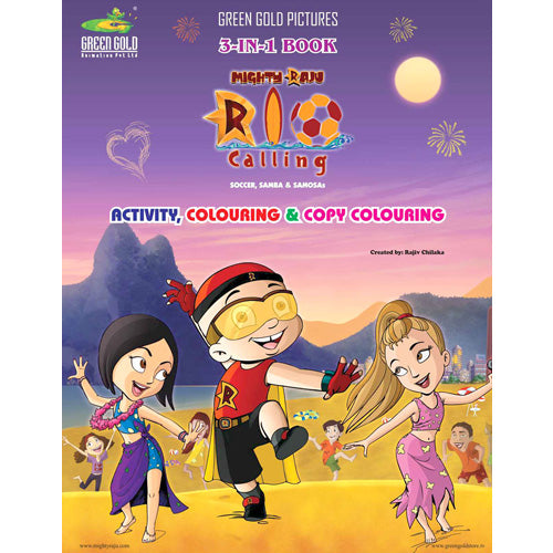 Buy 3 in 1 Book of Mighty Raju Rio Calling | Best Online Comic Shop ...