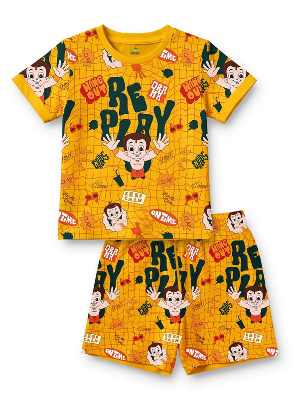 Chhota Bheem Casual T-shirt and Short