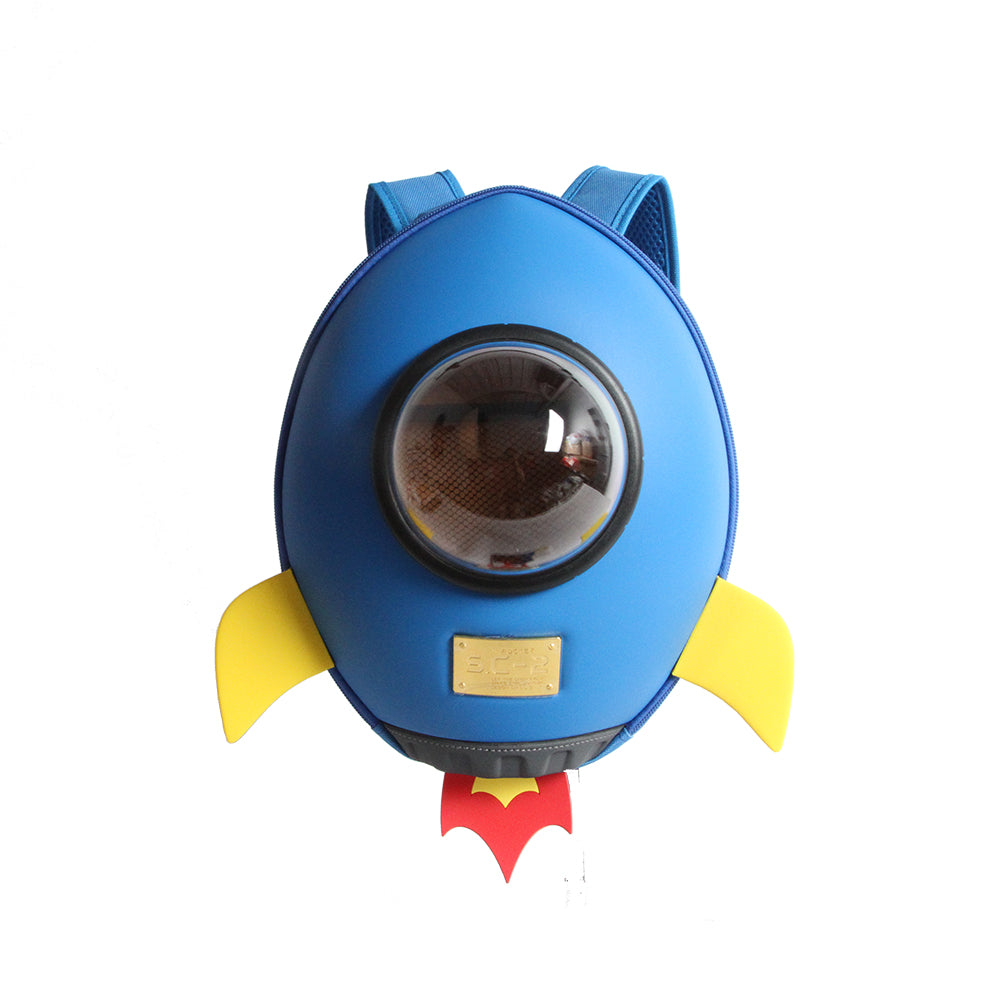 Suck UK Rocket Backpack | Jet Packs For Kids | Toddler Backpack | Space Rocket Back Pack For Boys & Girls | Rucksack With Side Pockets | Astronaut