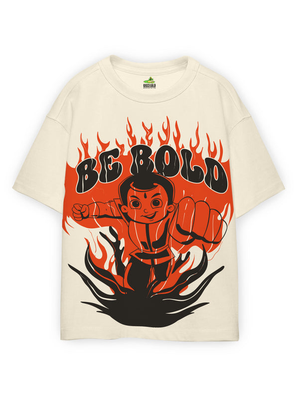 Chhota Bheem Be Bold & Brave Oversize T-shirt