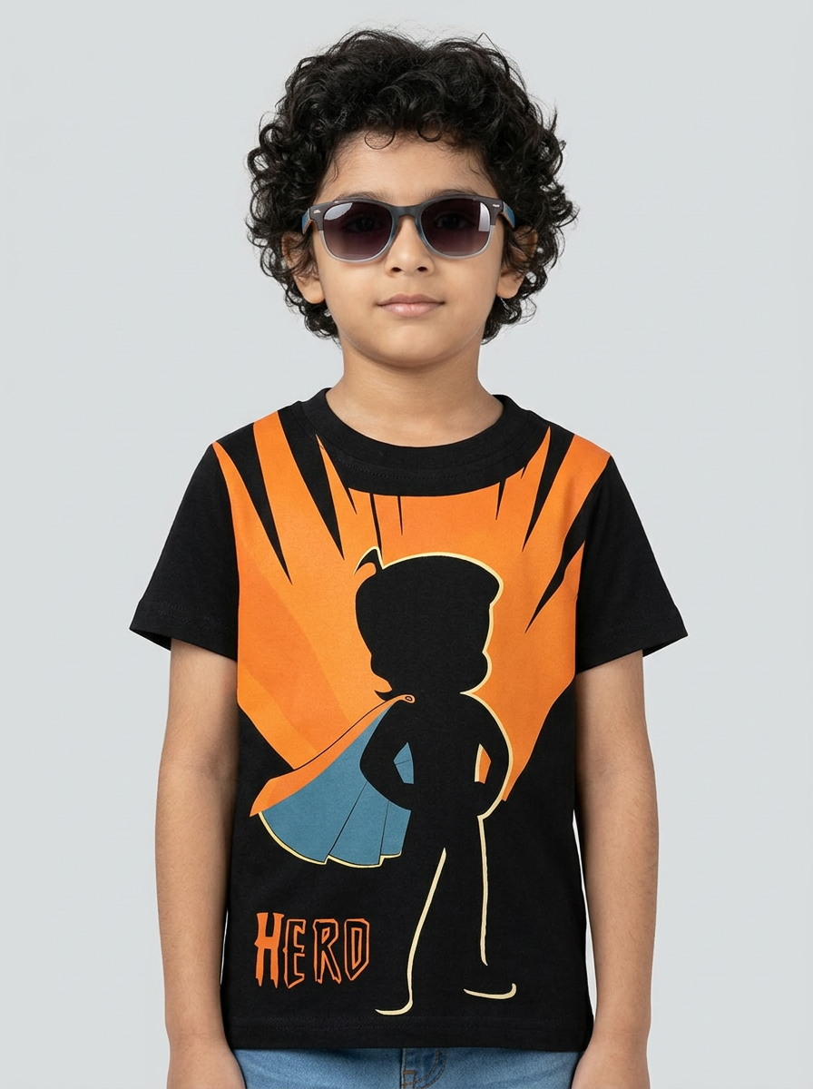 Chhota Bheem Hero T shirt Green Gold Store chhota-bheem-hero-t-shirt-green-gold-store